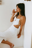 SAMPLE-Fernanda Midi Dress - White