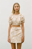 SAMPLE-Sakura Linen Skirt