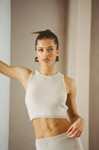 SAMPLE-Heather Skirt - Tan