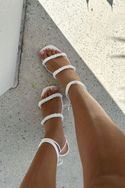 Strappy Livia Heels - White