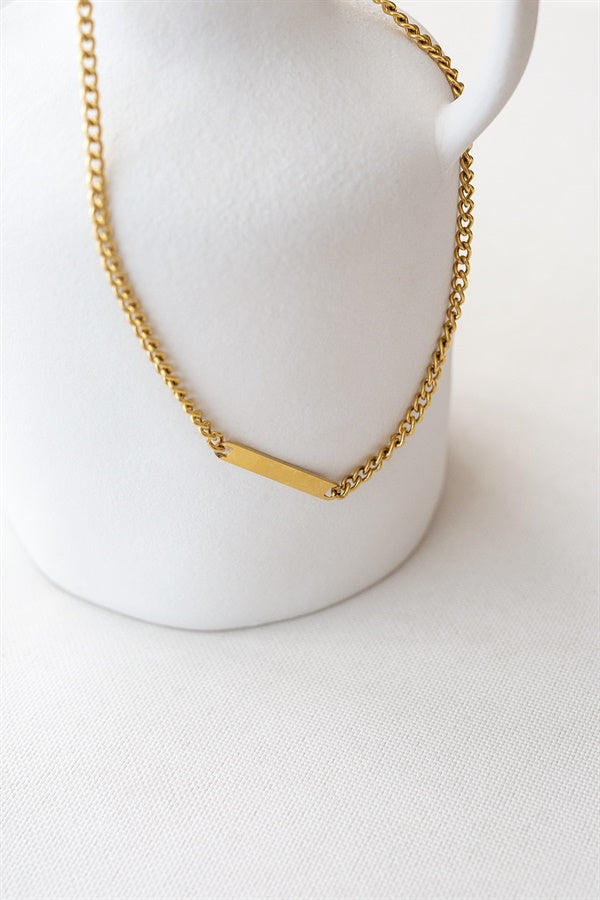 ID Bar Necklace