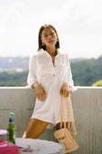 SAMPLE-Milena Playsuit - White