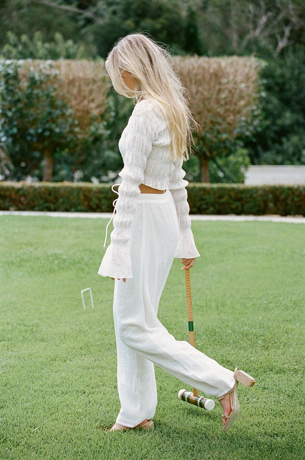 SAMPLE-Coconut Scrunch Top