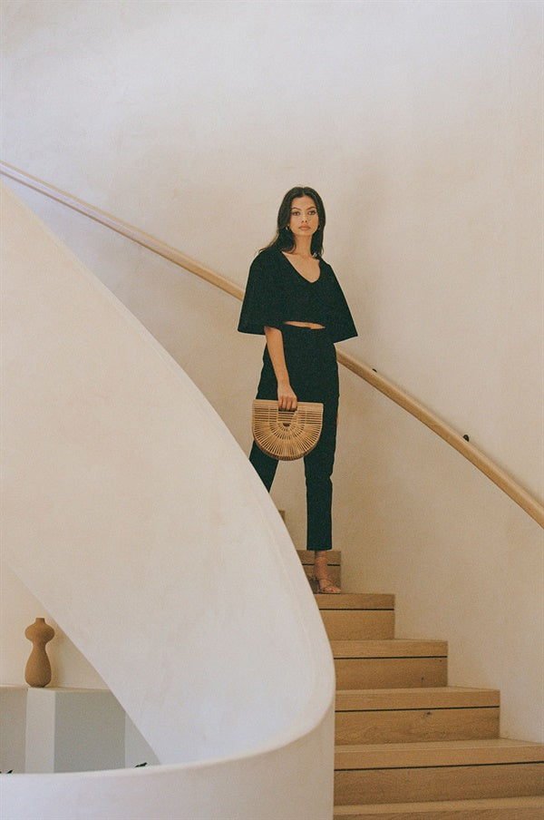 SAMPLE-Keely Pants - Black