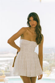 SAMPLE-Sahara Dress - White