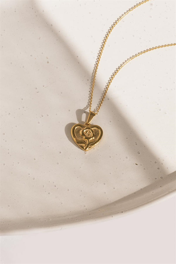 Golden Heart Necklace