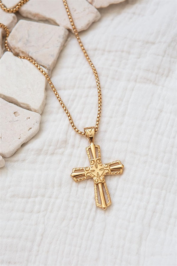 Signature Cross Necklace