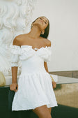 SAMPLE-Velette Shirred Dress