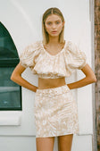 SAMPLE-Sakura Linen Skirt