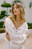 SAMPLE-Sheer Dove Playsuit