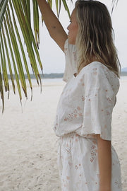 Xali Linen Playsuit