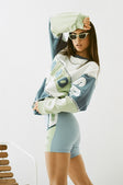 Imani Oversized Vintage Sweater - Green