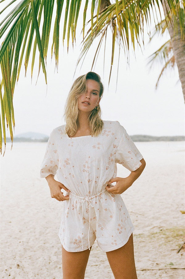 Xali Linen Playsuit