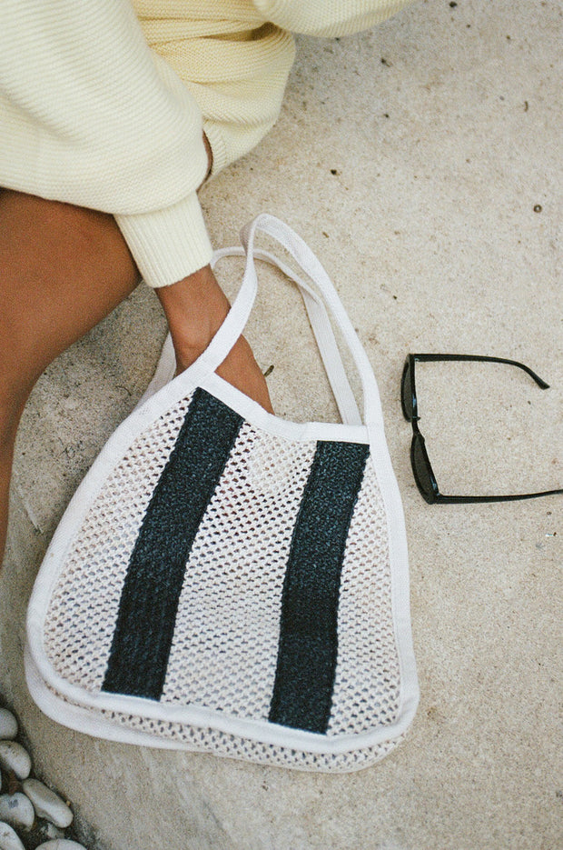 Stripe Shopper Bag