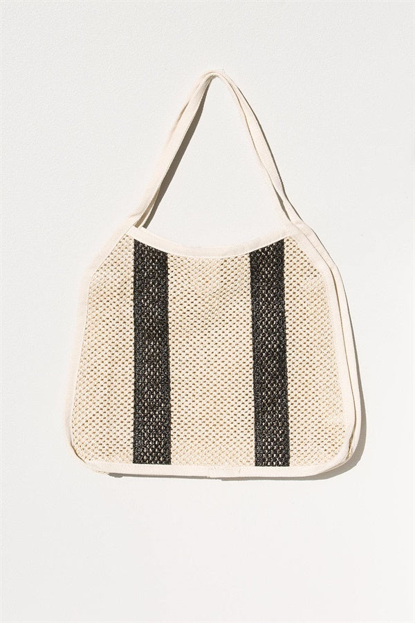 Stripe Shopper Bag