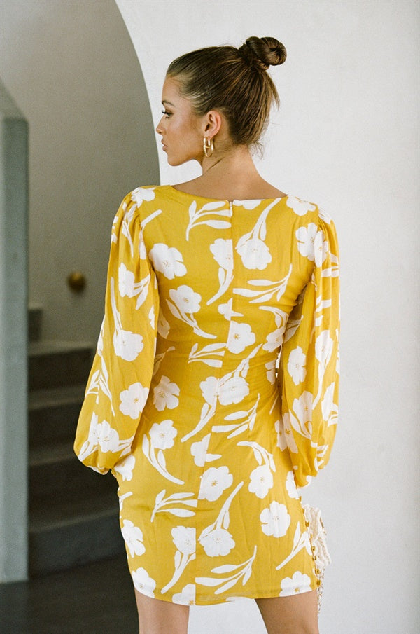 Lista Dress - Yellow Paraiso