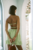 SAMPLE-Strapless Marino Dress - Olive