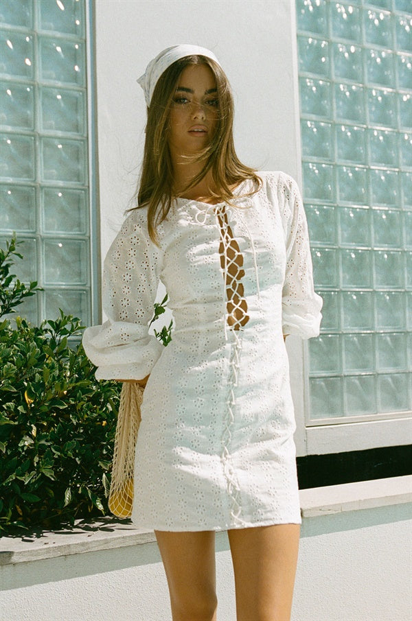 SAMPLE-Alma Dress - Eyelet