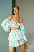 SAMPLE-Backless Zoe Top - Tulip Floral