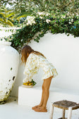 SAMPLE-Zaina Dress - Lemon Floral