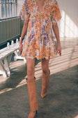 Gramercy Mini Dress - Floreale Mellow