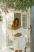 SAMPLE-Backless Zoe Top - White