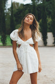 SAMPLE-Eviana Eyelet Dress