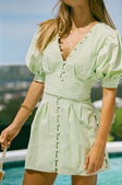 SAMPLE-Kori Dress - Green