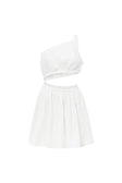 SAMPLE-Rome Dress - White