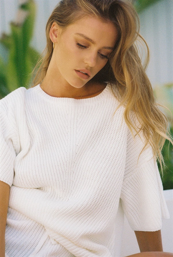 SAMPLE-Calais Top - Ribbed