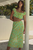 Video, Brielle Midi Skirt - Green
