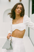 SAMPLE-Sutton Top - Embroidered