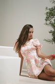 SAMPLE-Carlita Shirred Dress