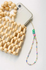 Beaded Phone Charm - Multi