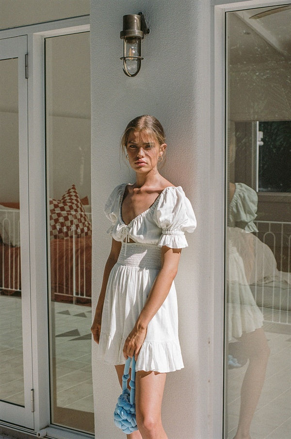 SAMPLE-Moxxi Dress - White