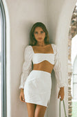 SAMPLE-Jade Top - White