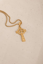 Radiant Cross Necklace