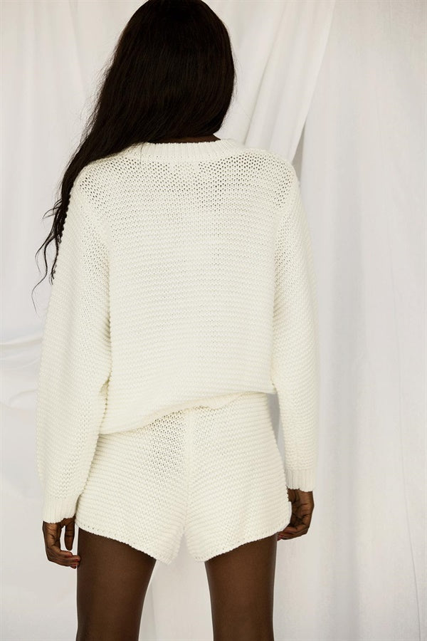 SAMPLE-Noelle Knit Sweater - Dew